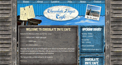 Desktop Screenshot of chocolatedayzcafe.co.nz